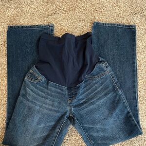 Dark Blue Maternity Jeans